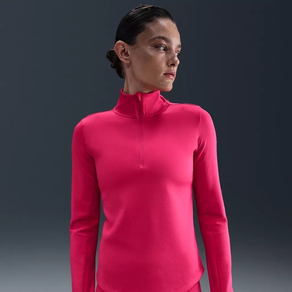 Nike Women's One Therma-FIT 1/2-Zip Mid Layer NWOT